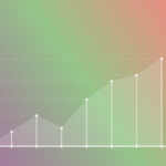 Colorful line graph