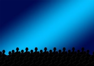 Silhouette of people