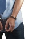 Handcuffed man
