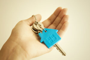 Holding home keys