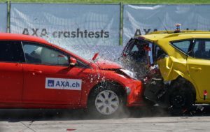 Vehicle crash test