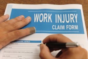 Work Injury Claim form