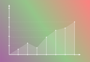 Colorful line graph