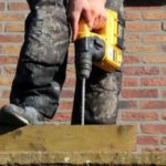 Man using tools