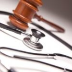 Gavel and stethoscope