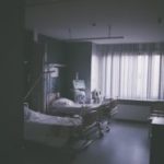 Empty hospital room