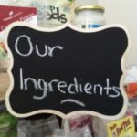 Ingredients sign