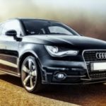 Black Audi car