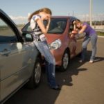 Teenage girls involved in car crash