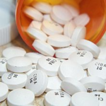 White prescription pills