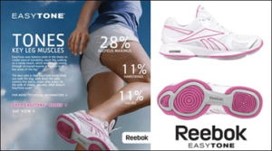 reebok easytone advert