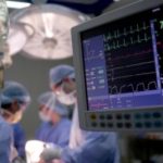 Heart rate monitor during surgery