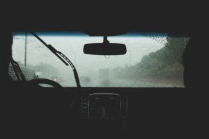 Driving in the rain