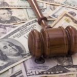 Gavel and money
