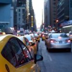 Traffic in the city