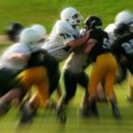 High school football players