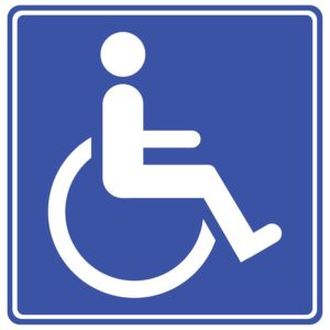 Handicap sign