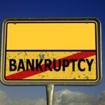 No Bankruptcy sign